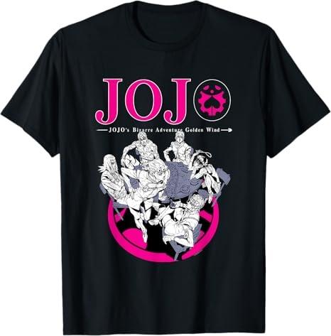 Fashion Jojo Bizarre Adventure Unisex Summer High Quality Tshirt Japanese Anime Unisexga Unisex Cartoon Oversized Soft T Shirt