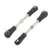 RC Steering Link Set Replacement Steering Tie Rod for ZD 10421 110 Racing Vehicle 2pcs