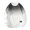 Свитер мужская мода с длинным рукавом повседневная свободная футболка с круглым вырезом подкладка мужская