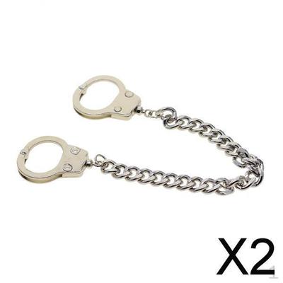 2x Креативный брелок-симулятор из цинкового сплава, подвеска на пояс