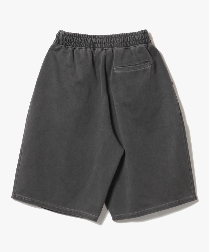 Шорты-бермуды XERO Deep One Tuck с пигментной окраской [Угольный]