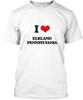 Футболка I Love Elkland Pennsylvania Сделано в США Размеры от S до 5XL