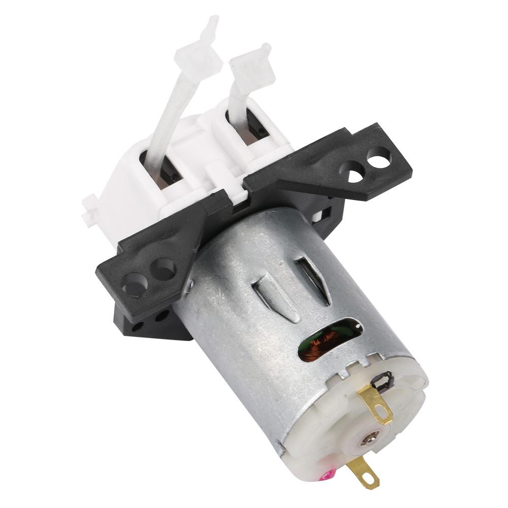 Дозирующий насос DIY перистальтическая трубчатая головка для аквариумной лаборатории химический анализ (белый12в 1*3)