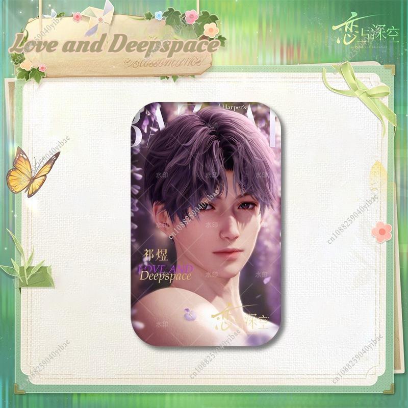 Hot Love and Deepspace Sylus Rafayel Caleb Xavier Zayne Anime Cosplay Spring Round/Rectangular Badge Brooch Pin Collection Gifts