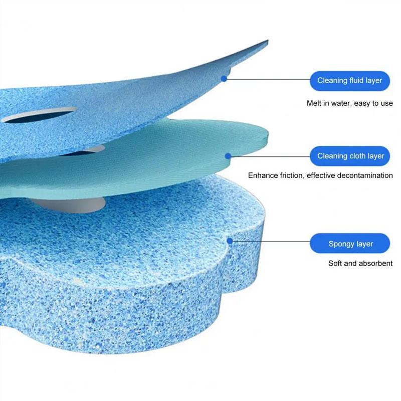 Набор для чистки унитаза Набор туалетной щетки с длинной ручкой с настенным ящиком для хранения 12 ароматерапевтических насадок для освежения