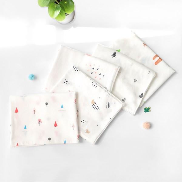 Mom's Nature детские товары для беременных Подгузник из бамбуковой ткани Aurora 5p + фирменная марля 10p + набор с тиснением 5p, корейские товары для детей