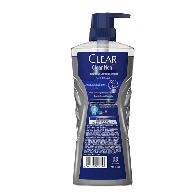 Clear Men Sport Balance Oil Control Shower Gel 400ml
