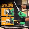 20V Cordless Electric Reciprocating Saw Industrial Grade DIY Tool for Metal Wood Plastic PVC Materials