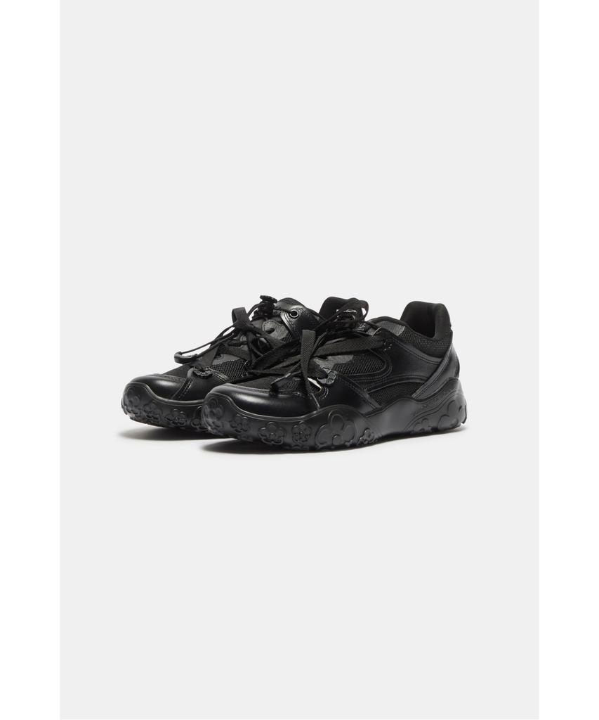 Suecomma Bonnie Flower Lace-Up Sneakers (Black)_Dg4Ds26020Blk