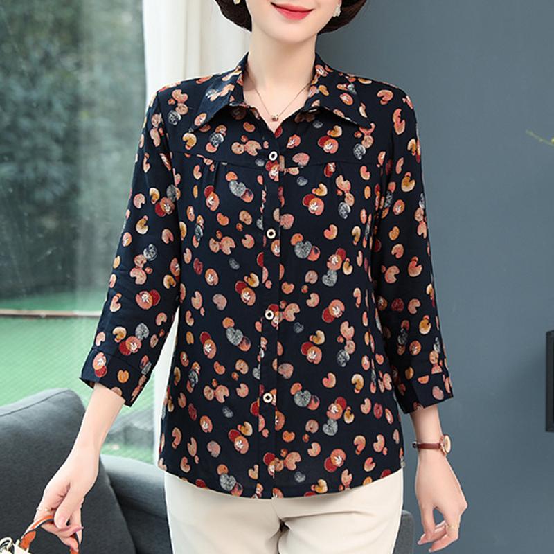 Элегантные женские топы, летние повседневные рубашки больших размеров с длинными рукавами