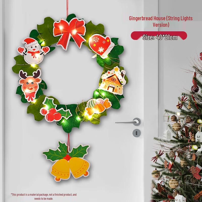Anvelo Christmas DIY Wreath Ornament Kit