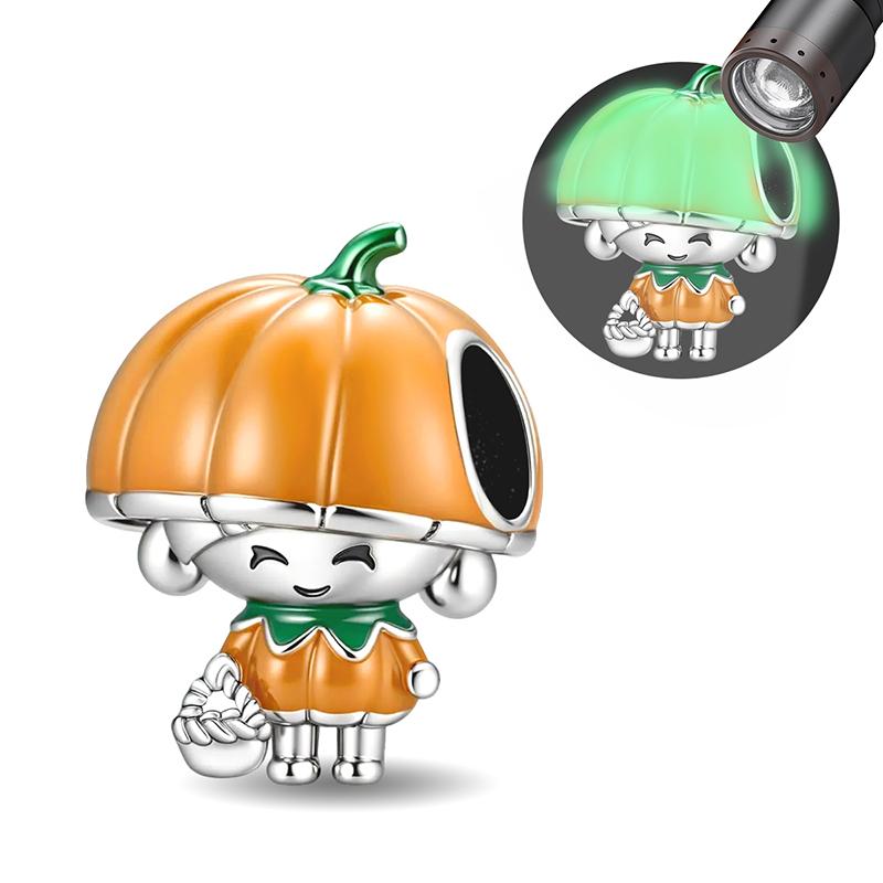 Медная тыква Хэллоуин Темный Фантом Дьявол Подходит Сделай сам Браслет Ожерелье Изготовление Подарок Высокого Качества Изысканные Ювелирные Изделия