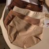 Women Underpants Mid Waist Solid Color Cotton Butt-lifted Good Breathability Elastic Quick-drying Sport Casual Briefs Female Panties