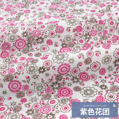 160x50см Мелкий цветочный чистый хлопок Ткань Сельская принтованная ткань Ручная работа DIY Детское платье Одежная ткань TJ9872