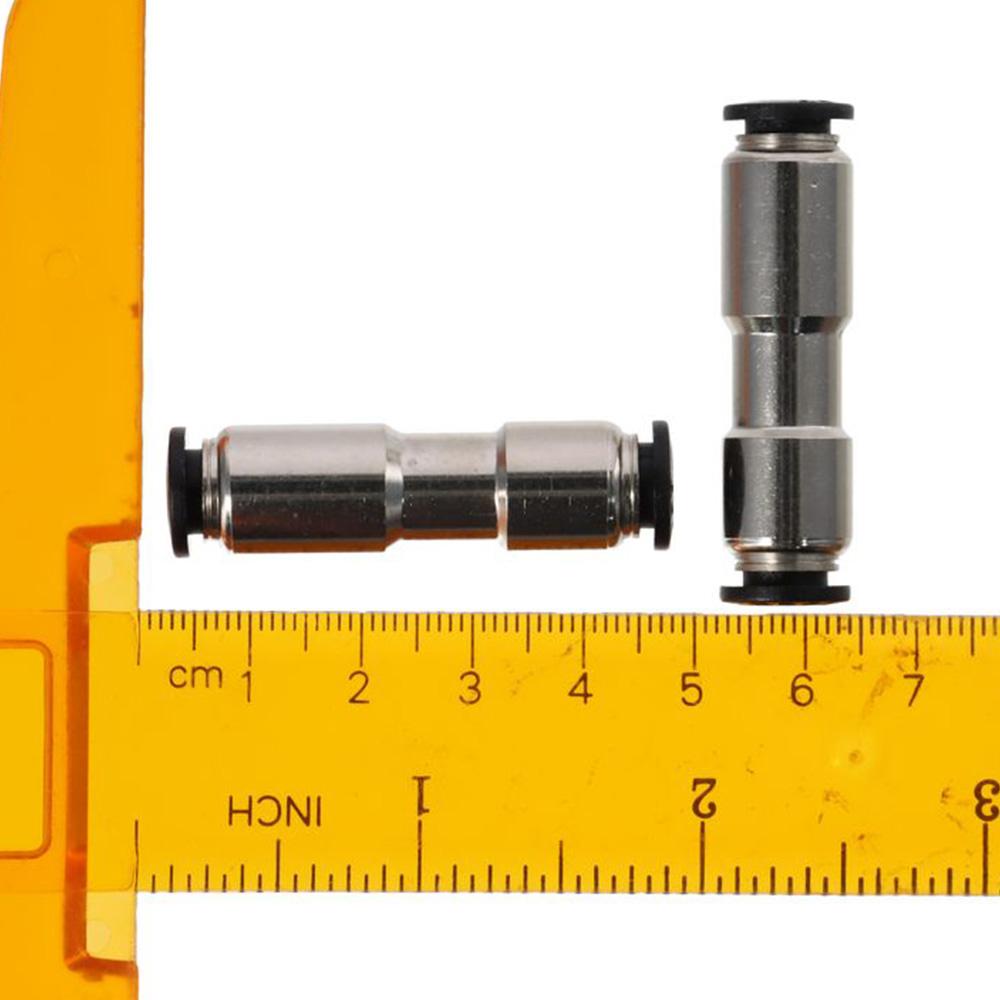 2pcs 1/4" OD Check Valve 1 Way Push to Connect Valve Metalwork One-way Valve  Water