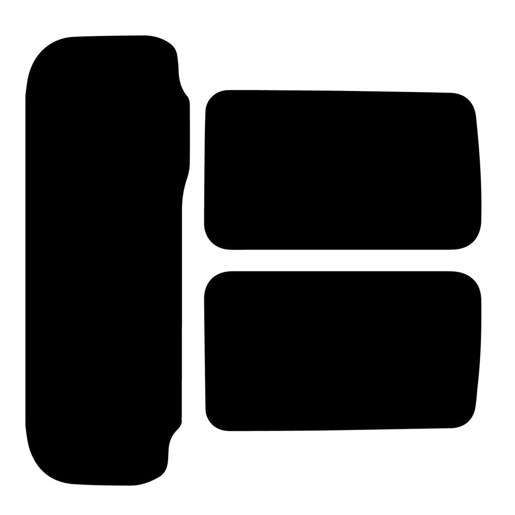 Original Hard Coat Film Suzuki Jimny Sierra Car Film Rear Set Smoke Film Vehicle Inspection Compliant NS-020 (20%) Japanese-made (Lumicool)