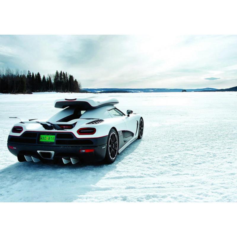 Koenigsegg Luxury Car Poster - Framed Wall Art Decoration