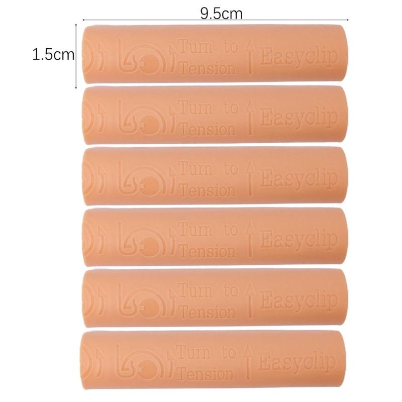 Портативная рама для вышивания с пластиковым и металлическим зажимом для ткани, регулируемый зажим для вышивания на раме для рукоделия