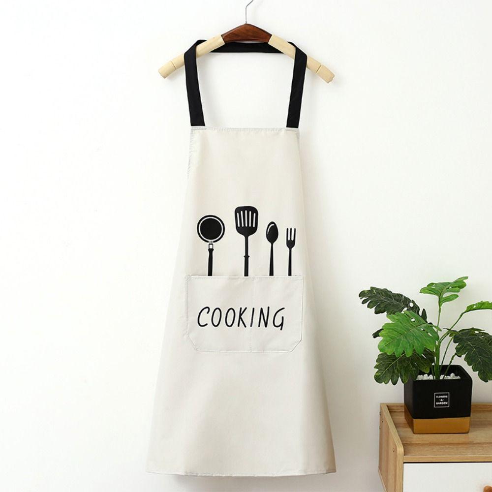 PVC Apron Waterproof Cooking Work Clothes New Kitchen Smock