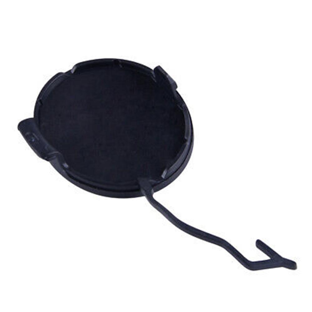 Буксировочный крюк бампера 2 шт. ЧЕРНЫЙ Новый пластиковый неокрашенный передний