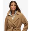 Superdry Пальто Relaxed Long Wool