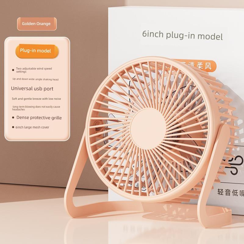 Desktop Small Fan, Ultra-Quiet Mini Fan for Office, Portable Desktop Small Fan for Students, Silent Mini Fan