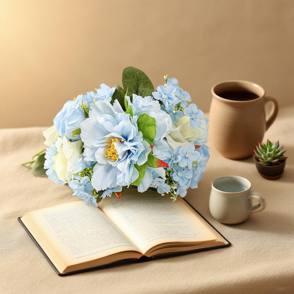 Подхват для штор из ткани с цветочным принтом, подхват с искусственными цветами, держатель для прозрачных штор, свадебный декор, искусственные цветы в лесном стиле.