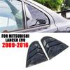 Крышка жалюзи заднего бокового окна из углеродного волокна для Mitsubishi Lancer EVO 09-16