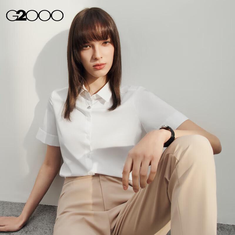 G2000 Women's Premium Business Casual Short-Sleeve Shirt 41222923