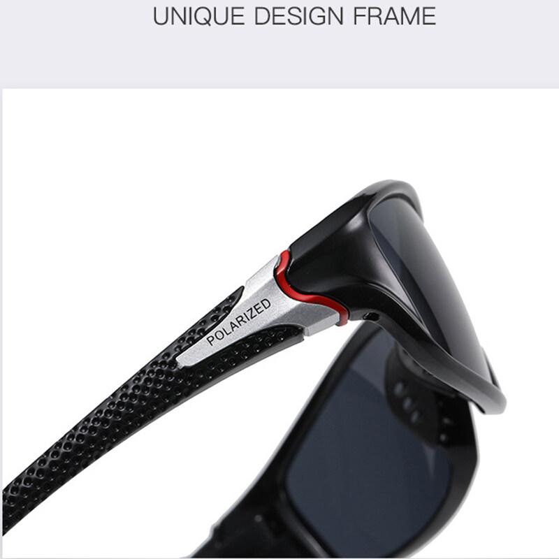 Поляризованные солнцезащитные очки ночного видения Спортивные поляризационные солнцезащитные очки Мужские уличные велосипедные очки Женские солнцезащитные очки + футляр
