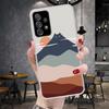 Арт Кошка Гора Фудзи Япония Мягкий Чехол Для Телефона Для Samsung Galaxy S22 S23 S24 S25 Edge S26 Ultra S20 FE S21 Plus + Fundas Coque Galaxy