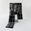 Men's Thermal Scarf Autumn and Winter Thickened Wool Scarf Simple Trend Plaid Imitation Cashmere Shawl
