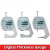 Цифровой дисплей толщиномер цинковый сплав электронный ЖК-микрометр метрические имперские инструменты для измерения толщины стенки 0-10/20 мм