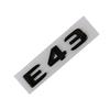 cazvfh1 For Mercedes Benz New 3D ABS Chrome Rear Trunk Badge Decal E43 E53 E63 S Emblem Logo Sticker For Mercedes Benz AMG W211 W212 W21