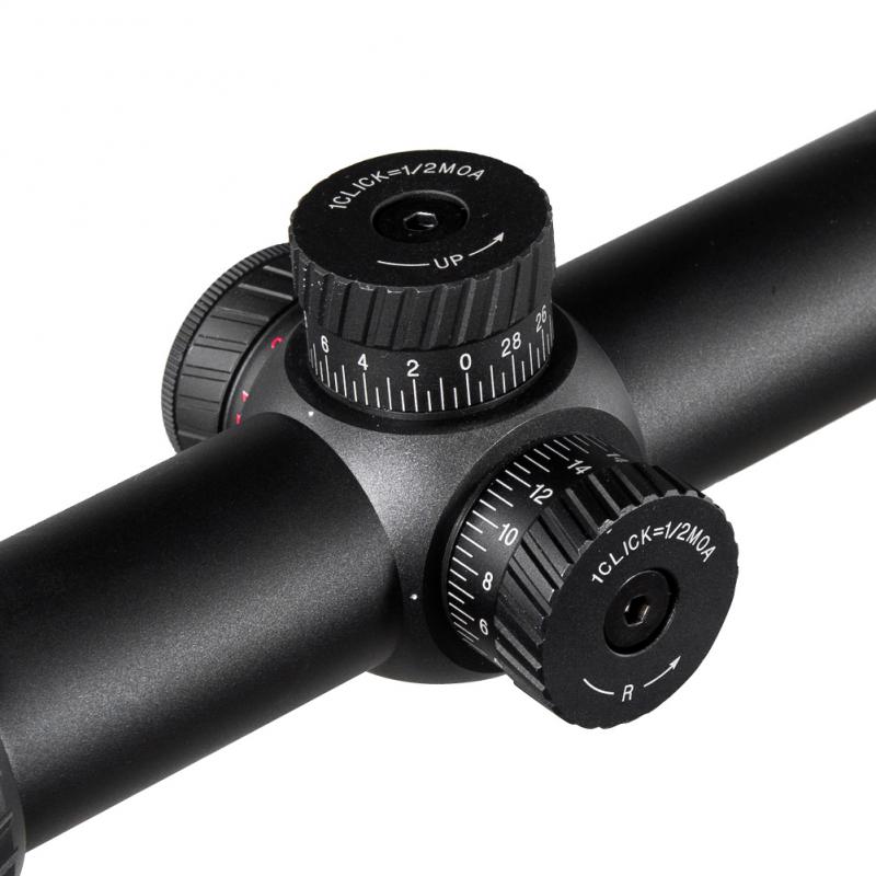 Diana Охотничий тактический оптический прицел 1-5X24 AOE с красным и зеленым светящимся крестообразным прицелом для охоты