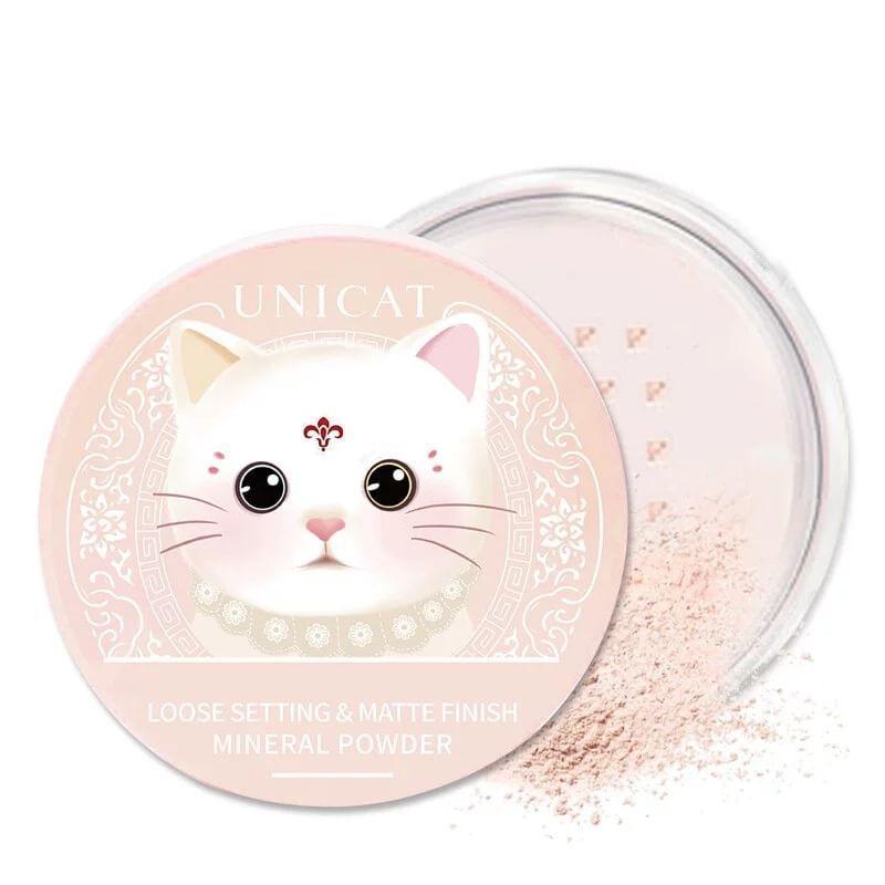 UNICAT - Минеральная пудра для закрепления макияжа и матирующего эффекта