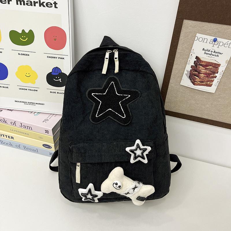 Star Backpack: Large Capacity, Lightweight Travel Bag for Middle & High School Students