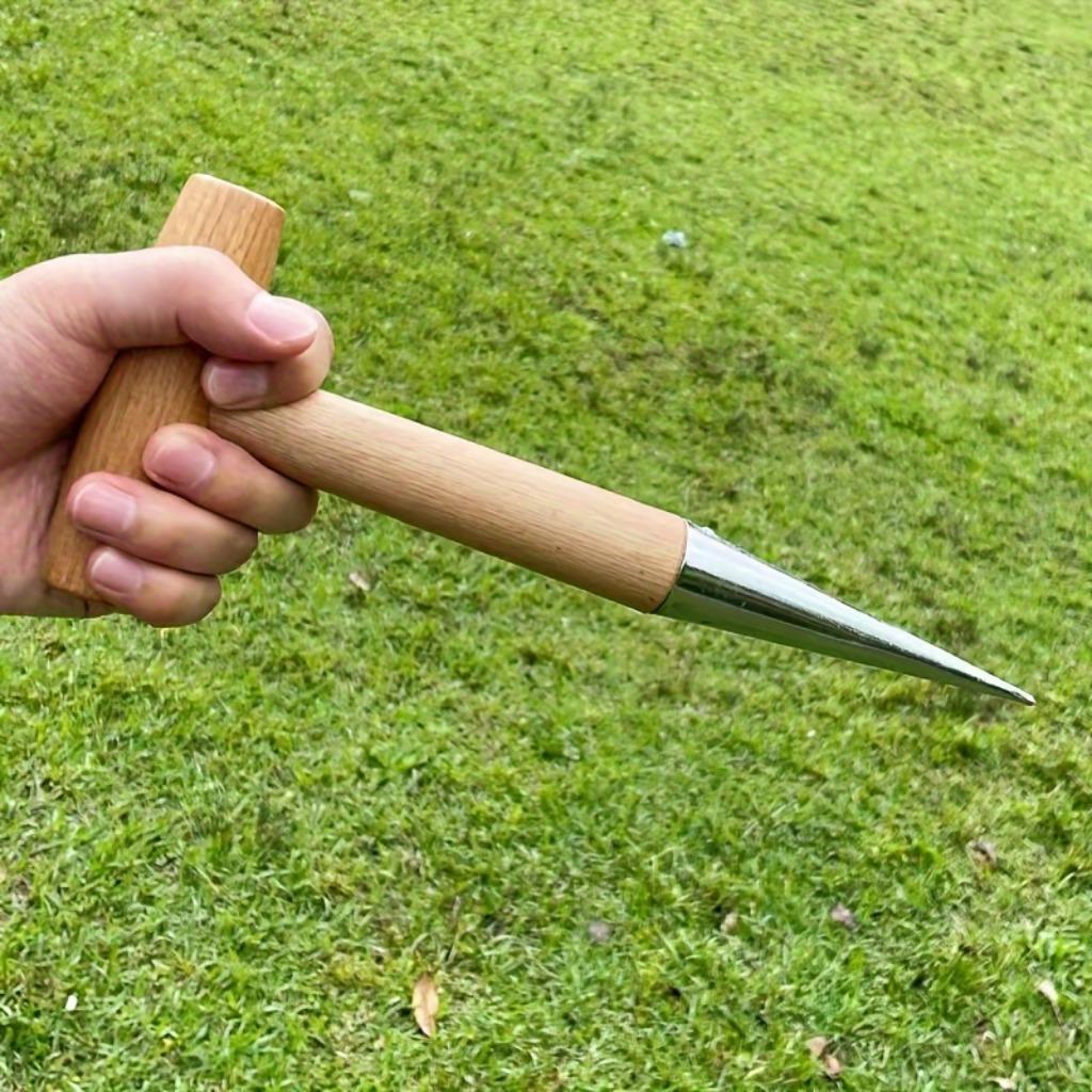 1 шт., садовые инструменты, сельскохозяйственная лопатка с деревянной ручкой, старинные инструменты для удобрений и посева, вспомогательные средства для посадки овощей.