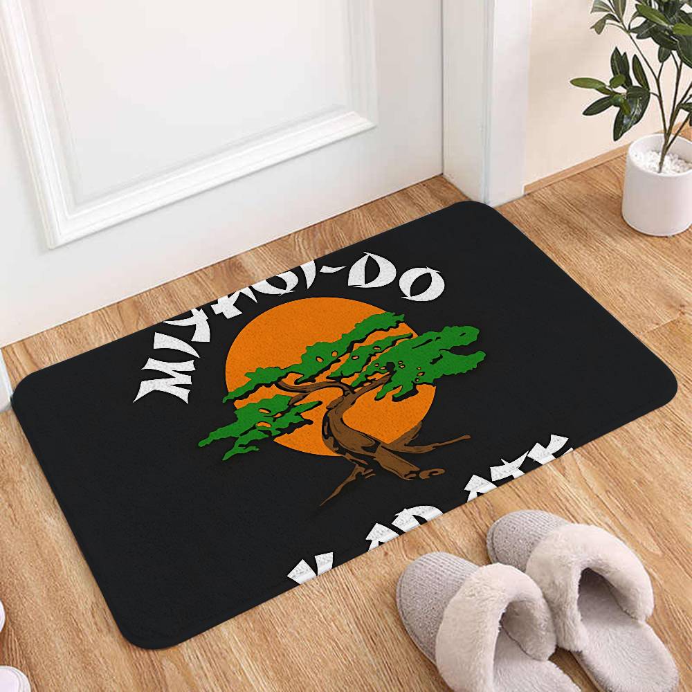 Cobras_Kai_Karates_Floor Mats Home Laundry Rug Carpet For Living Room Decor Lounge Area Anti-slip Foot Mat Entrance Doormat