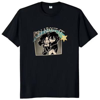 Футболка The Coffin Of Andy And Leyley Ретро Хоррор Игра Для Фанатов Y2k Футболки Для Мужчин Женщин Высококачественный Хлопок Унисекс Топы