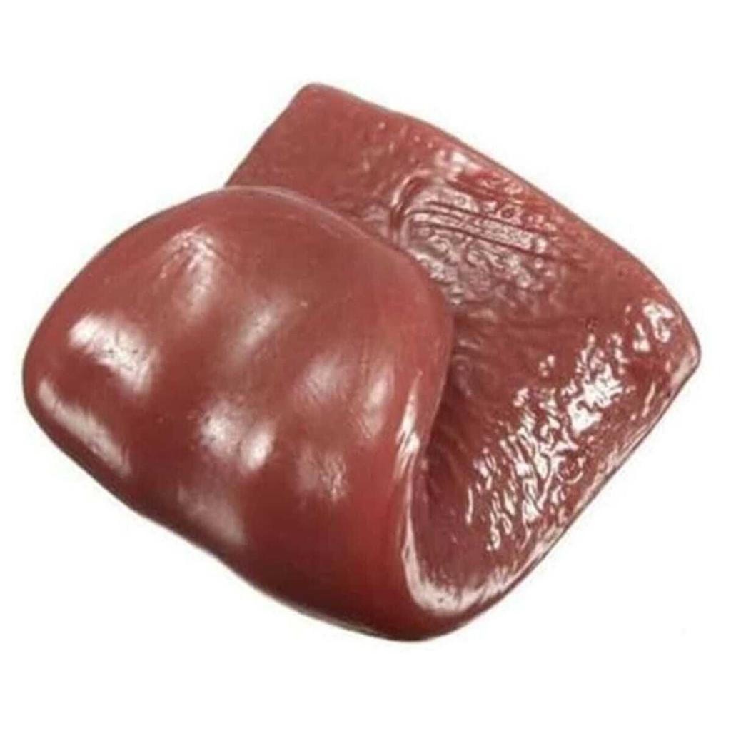 1PC-Ужасные забавные трюки Целый человек Ложная имитация резиновый язык розыгрыш производитель трюк дети мальчик игрушки Хэллоуин розыгрыш силикон