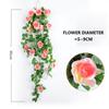 Silk Fake Flower Artifical Flowers Rose Vine Hanging Living Room Balcony Home Decoration Fake Flower Plant Rose Wall Hanging