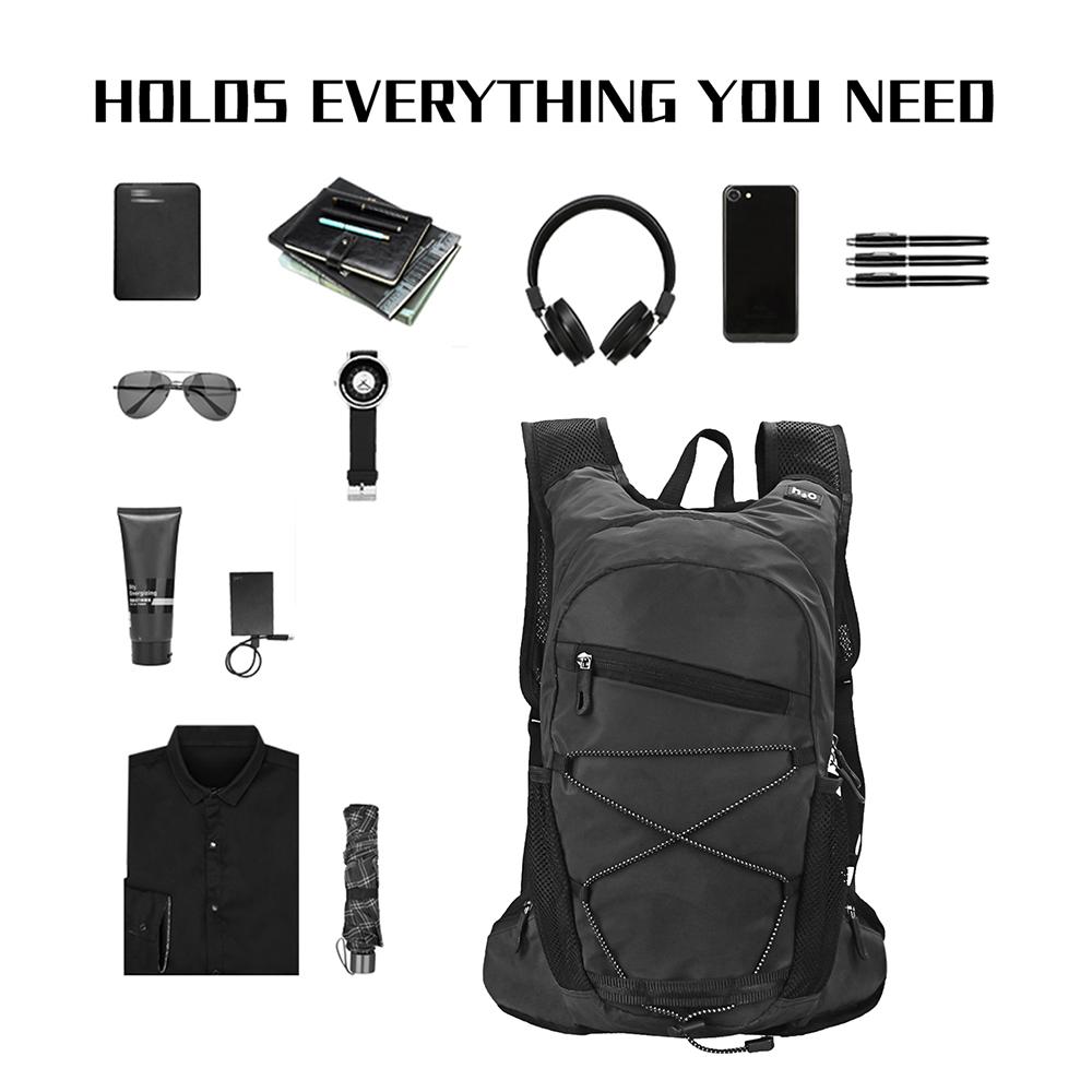 8л светоотражающий велосипедный рюкзак для гидратации, спортивный рюкзак для бега на открытом воздухе, походный рюкзак