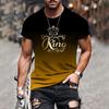 Summer 3D Men's T-shirt Harajuku Designer Casual Short Sleeved Top T-shirt Men's Clothing Shirt