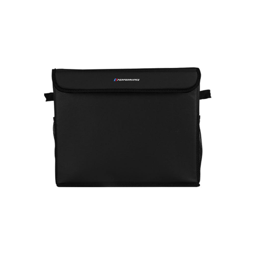 Складная сумка для хранения в багажнике автомобиля из ПУ кожи, походный ящик для BMW M Performance E46 E90 E60 E39 E87 E36 F20 E92, автоаксессуары