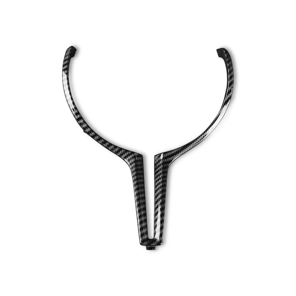 M Power Steering Wheel Covers Car Carbon Fiber M Sport Steering Wheel Trim for BMW M2 F87 M3 F80 M4 F82 M5 F10 M6 F06