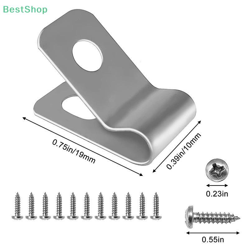 Stainless Steel Wire Clamps Are Used To Install Welded Wire Onto Wooden And Metal Livestock Fences, Iron Wire Fence Clamps.