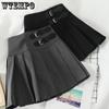 Preppy High-waisted Short Skirt Anti-exposure Student Pleated Half Skirt
