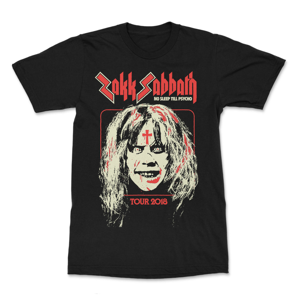 Футболка с графическим принтом группы Zakk Sabbath, хлопковая, унисекс, летняя, с коротким рукавом, модный бренд, повседневная, винтажная, ретро