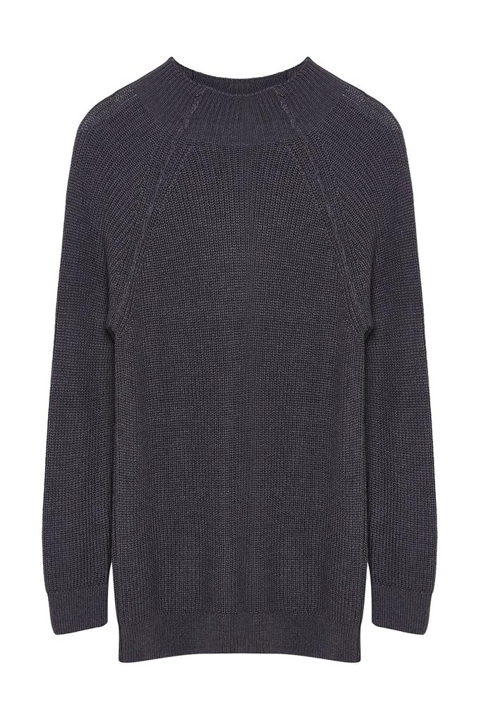 Женский модный стильный свитер из норки, более устойчивый широкий трикотаж, свитер